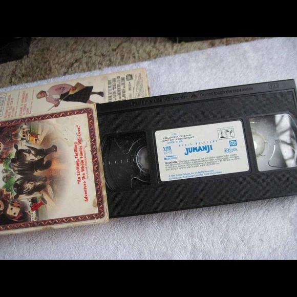 Patch Adams Bicentennial Man Jumanji Mrs. Doubtfire VHS Cassette Tape Bundle $4 - Picture 10 of 11